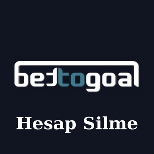 Bettogoal Hesap Silme